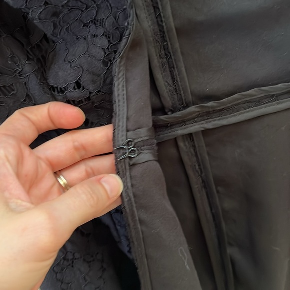 NWT Cupcakes and Cashmere Black Lace Tess Blazer Size Small - Picture 7 of 9